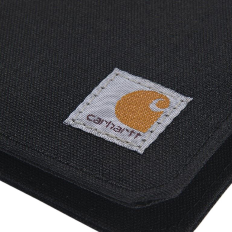 Carhartt Men's Nylon Duck Bifold Wallet in Black