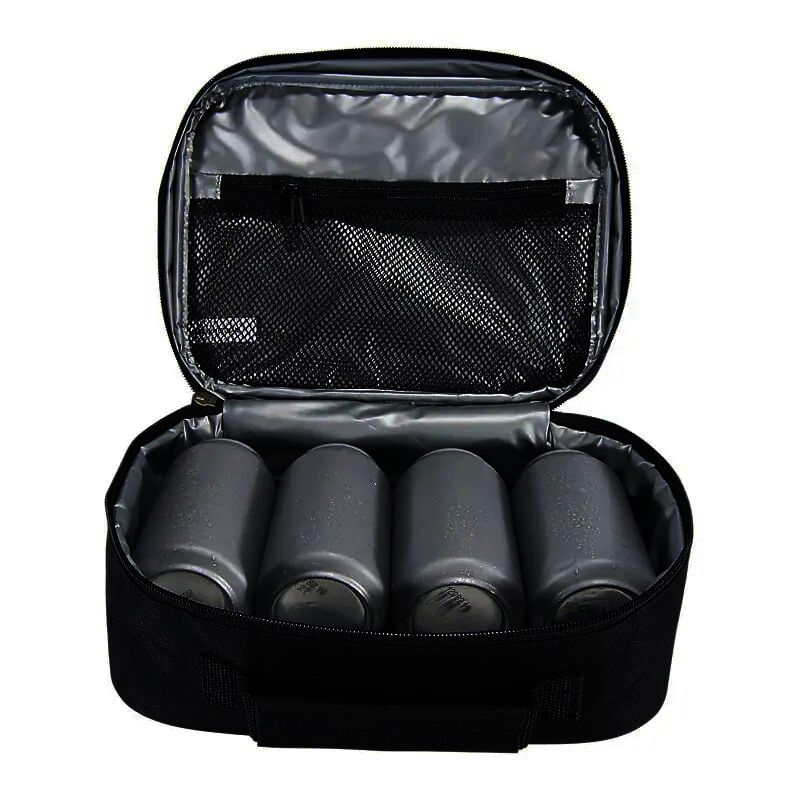 Carhartt Insulated 4 Can Lunch Cooler in Black