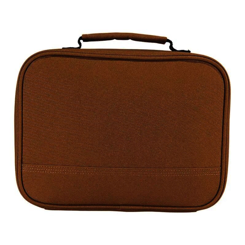 Carhartt Insulated 4 Can Lunch Cooler in Carhartt Brown