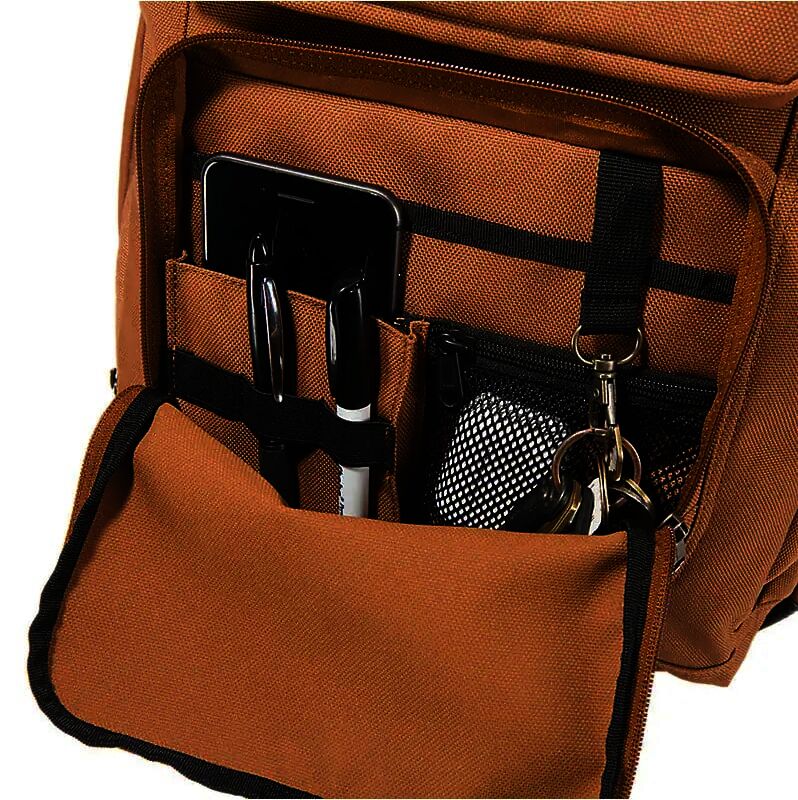 Carhartt Women's 35L Tiple-Compartment Backpack in Carhartt Brown