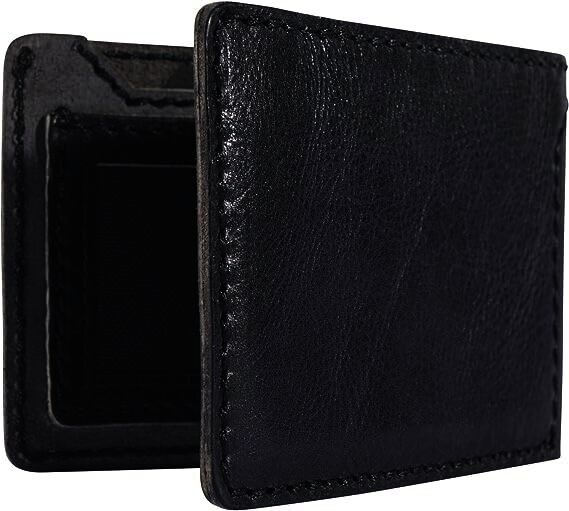 Carhartt Women's Rugged Patina Leather Wallet in Black
