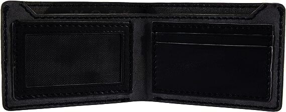 Carhartt Women's Rugged Patina Leather Wallet in Black