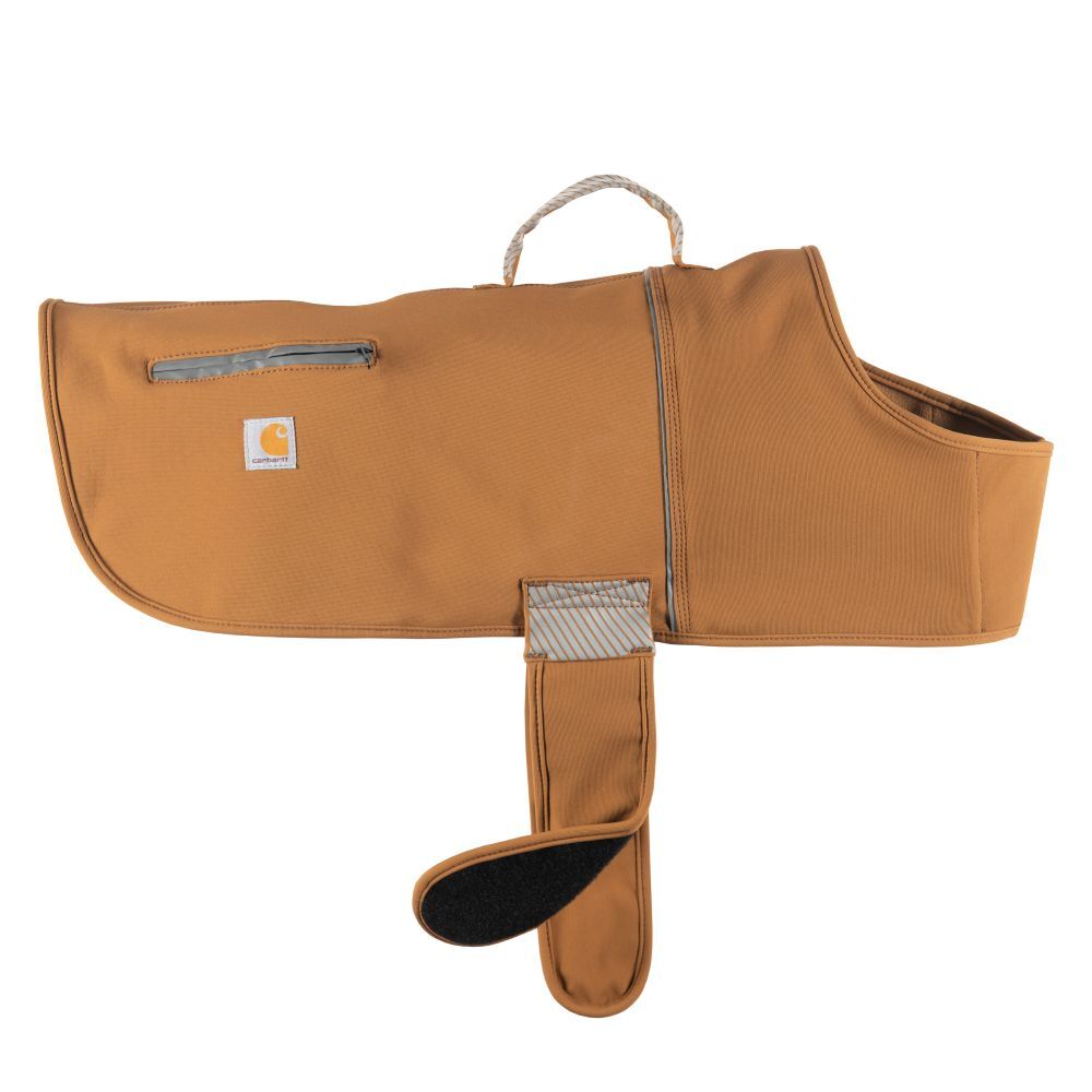 Carhartt Quick Duck X-Large Carhartt Brown Fleece-Lined Dog Jac