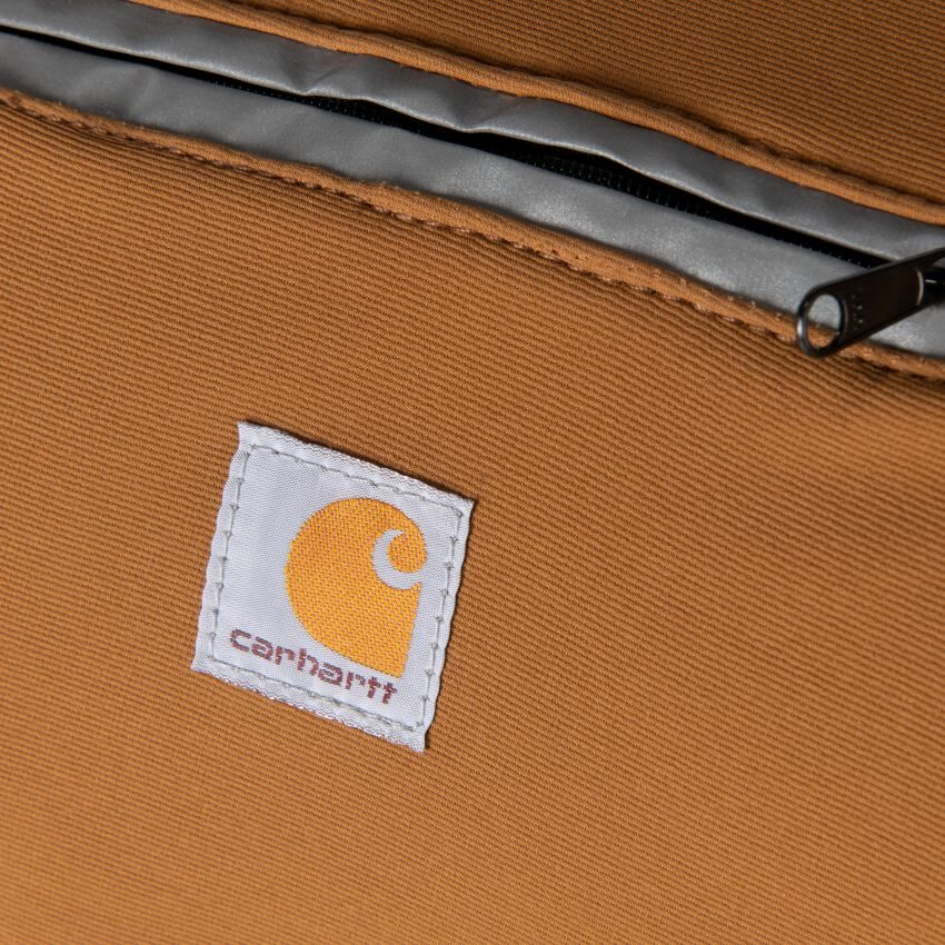 Carhartt Quick Duck X-Large Carhartt Brown Fleece-Lined Dog Jac