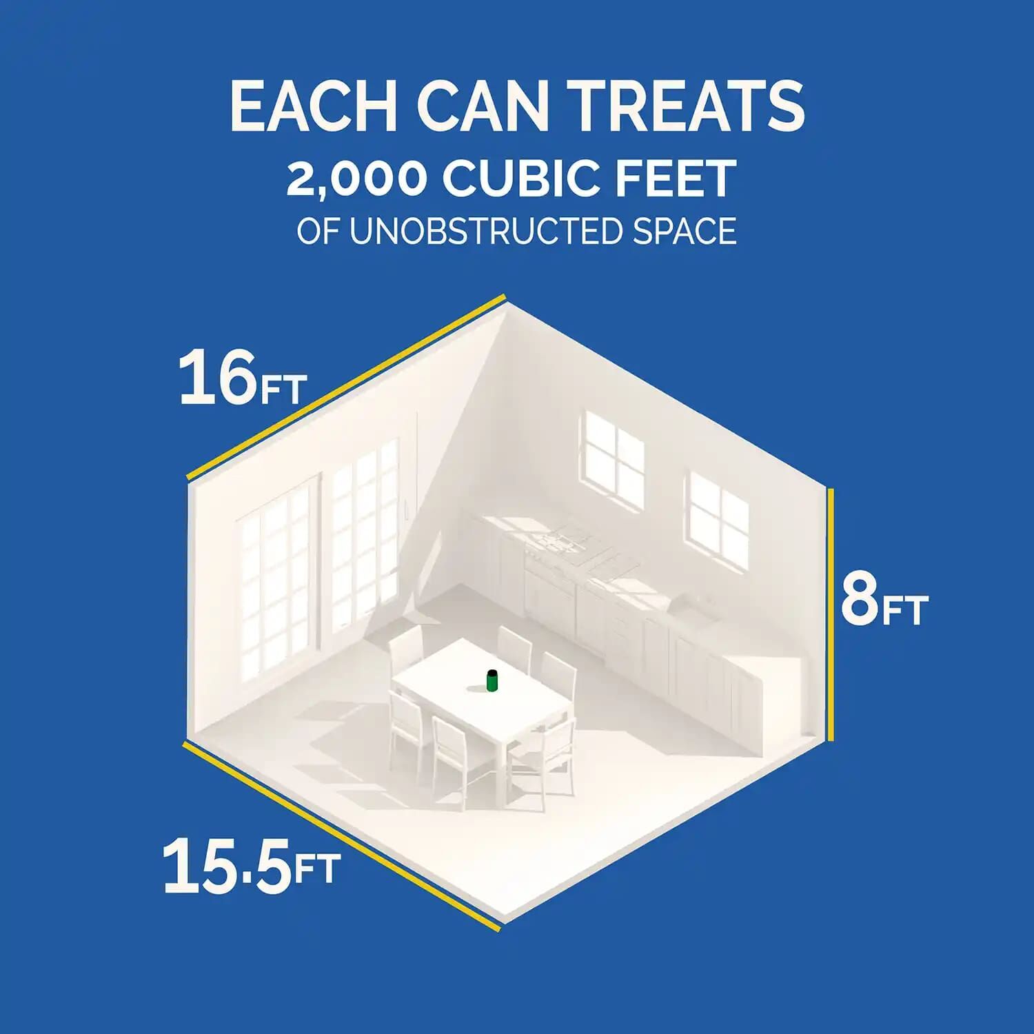 Hot Shot No-Mess! Insect Fogger With Odor Neutralizer, 3-Pk