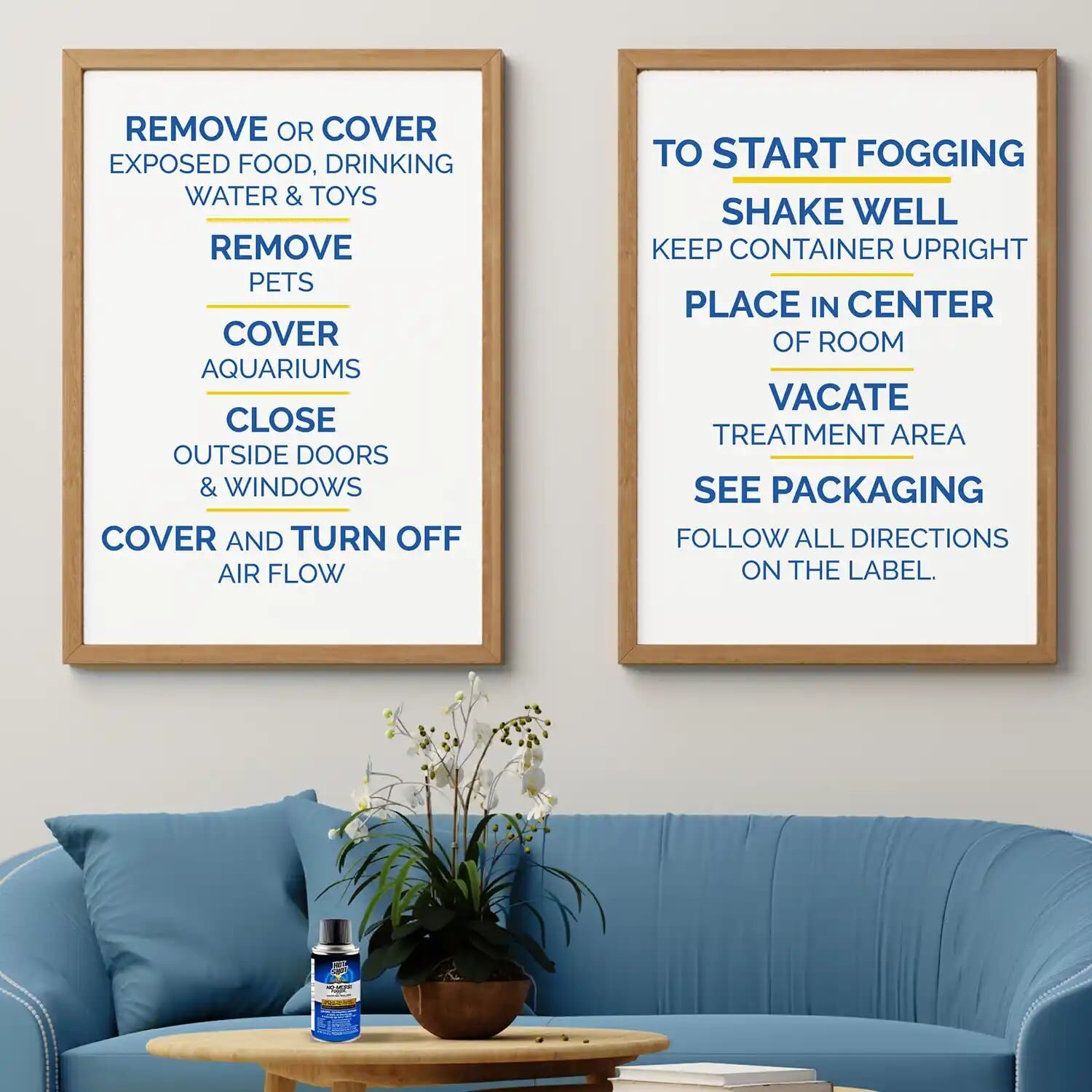 Hot Shot No-Mess! Insect Fogger With Odor Neutralizer, 3-Pk