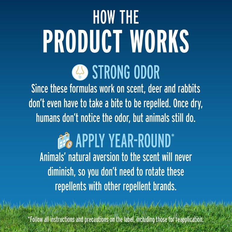 Liquid Fence Deer & Rabbit Repellent Ready-To-Use, 32-Oz