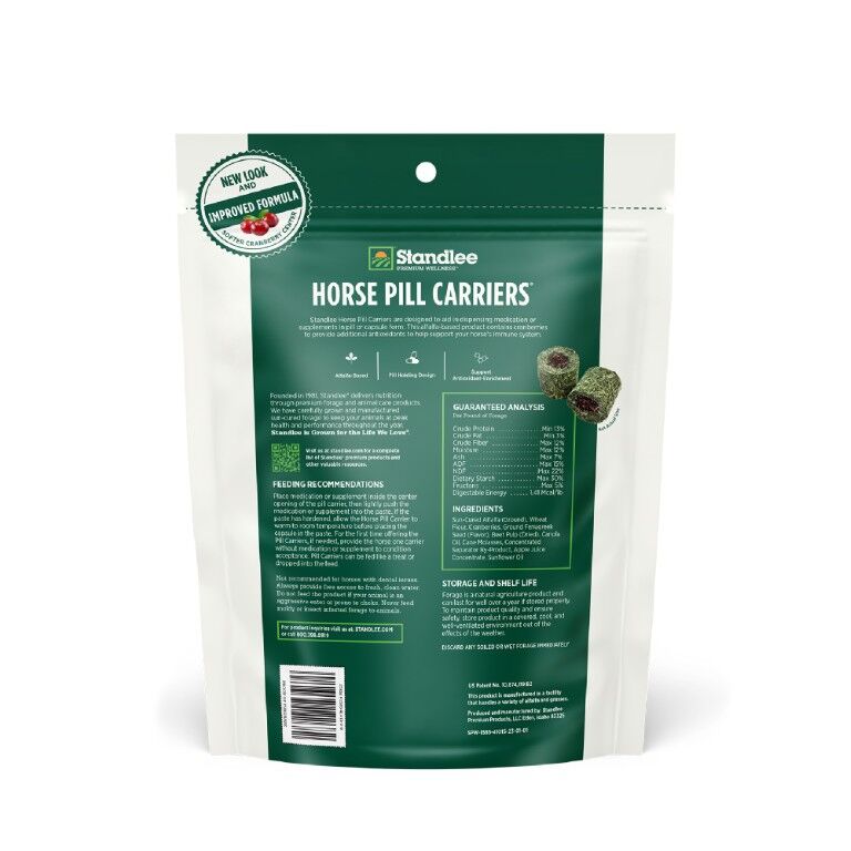 Standlee Premium Wellness Horse Pill Carriers, 7-Oz