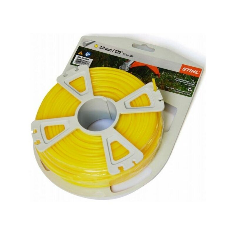 STIHL Premium .120-In Yellow Round Trimmer Line, 180-Ft