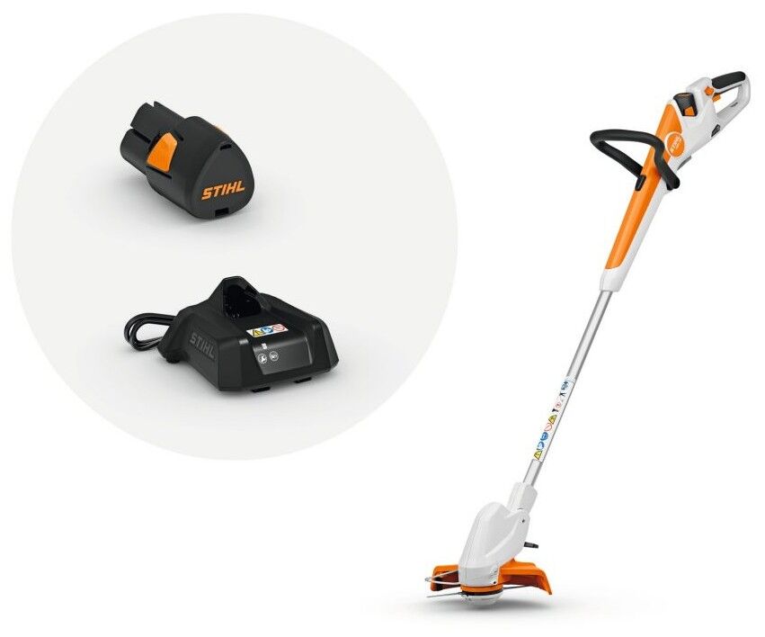 STIHL FSA 30 Battery Powered String Trimmer Kit, 9 in.