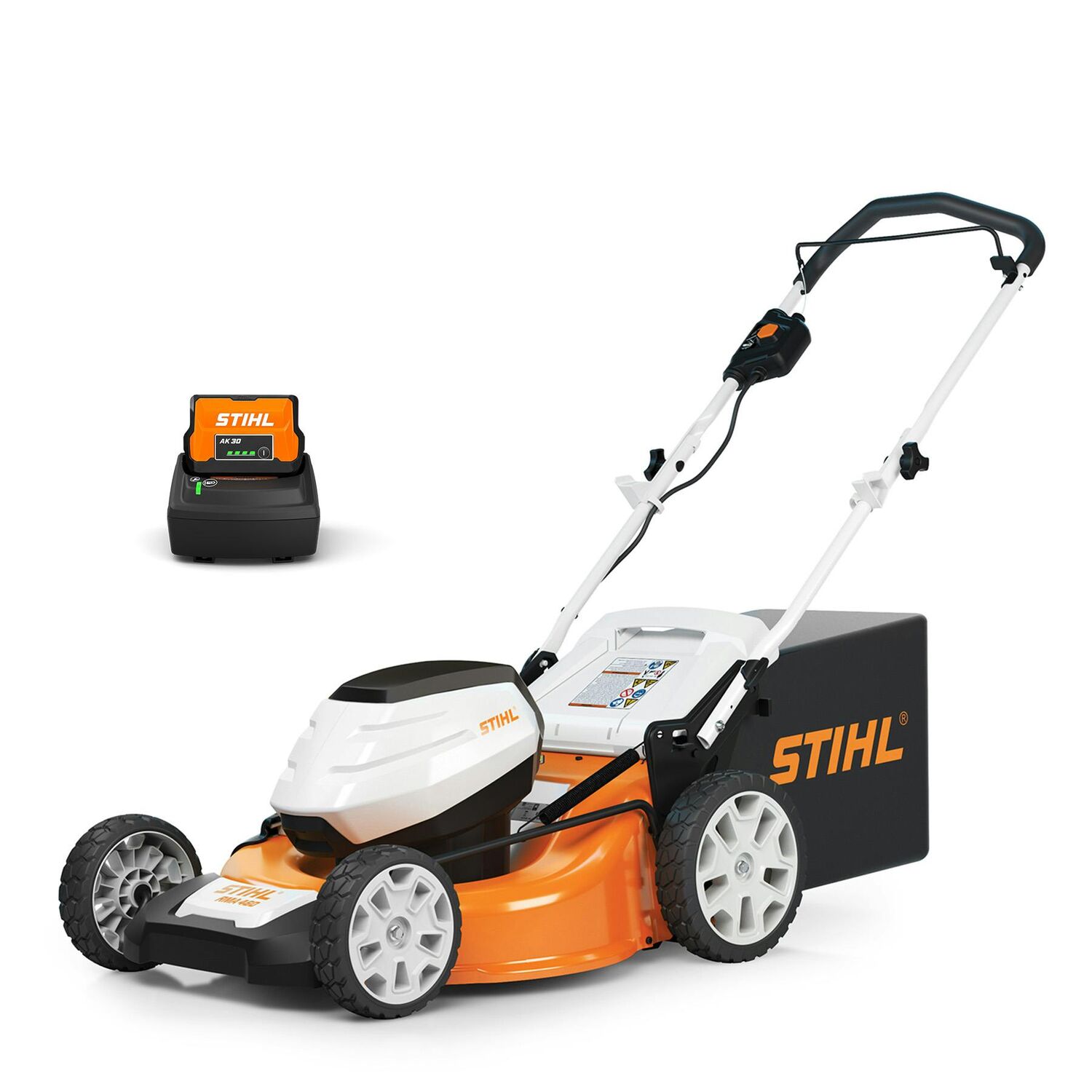 STIHL RMA 460 19-In Battery Powered Walk Behind Push Lawn Mower