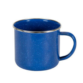 Enamel Coffee Mug 24 Oz in Blue
