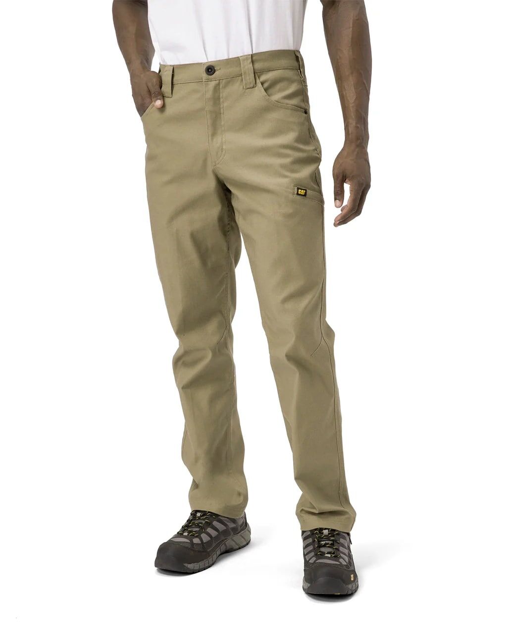 CAT Men's Stretch Canvas Utility Straight Fit Work Pant 
