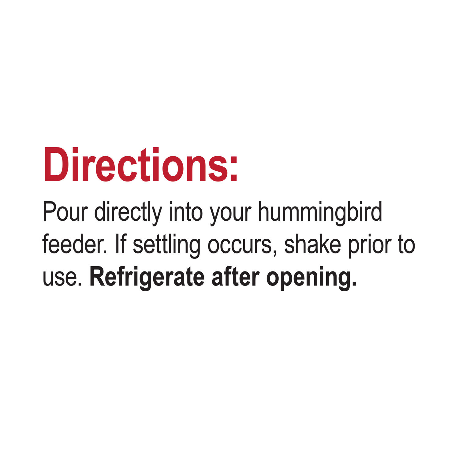 Sweet-Seed Sweet-Nectar Ready-To-Use Hummingbird Nectar, 750-ml