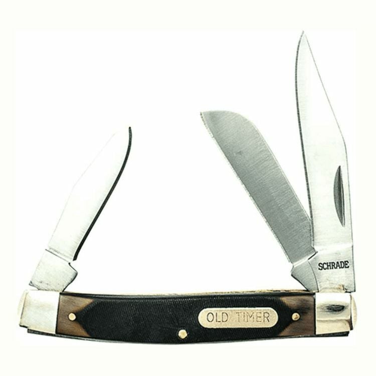BTI Tools Old Timer 3 Blade Pocket Knife - 2.4 in