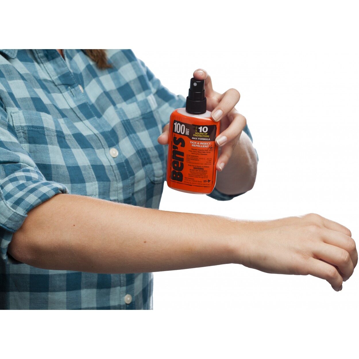 Ben's 100 Deet Tick and Insect Repellent Pump Spray, 3.4-Oz