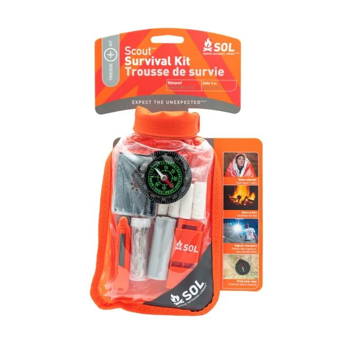 SOL Scout Waterproof Survival Kit