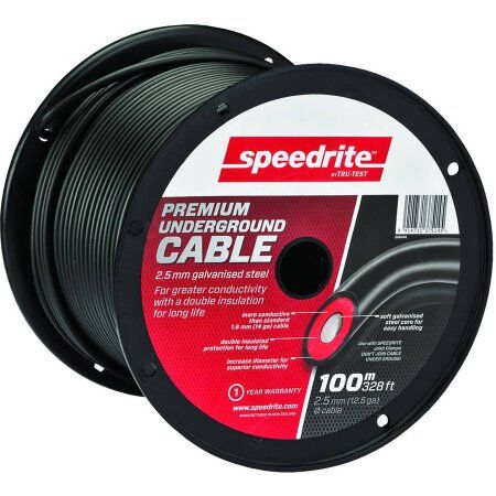 Speedrite Premium Underground Cable, 12.5-Ga X 330-Ft