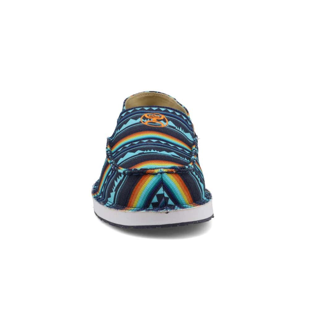 Twisted X Men's Hooey Slip On in Blue Geo Landscape
