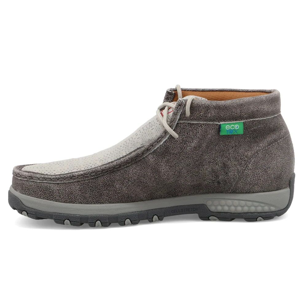 Twisted X Men's Chukka Driving Moc in Grey