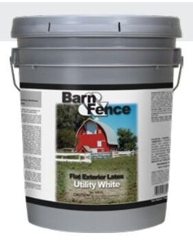 Van Sickle Utility Red Barn & Fence Paint, 5-Gal