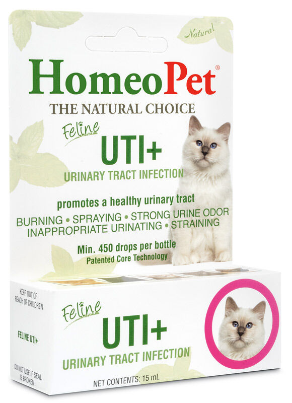 HomeoPet Feline UTI+ Medicine, 15-mL