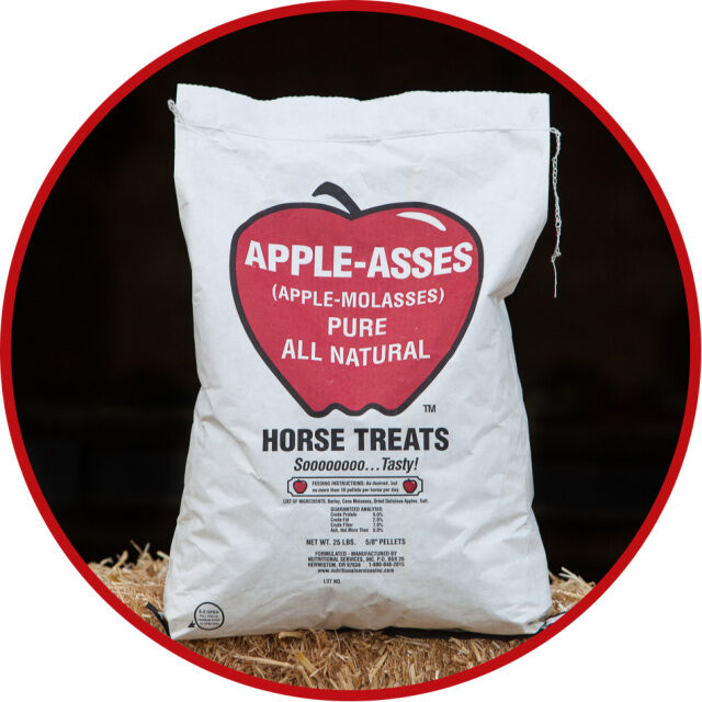 NorthWest Horse Supplement Apple-Asses Horse Treats, 3-Lb