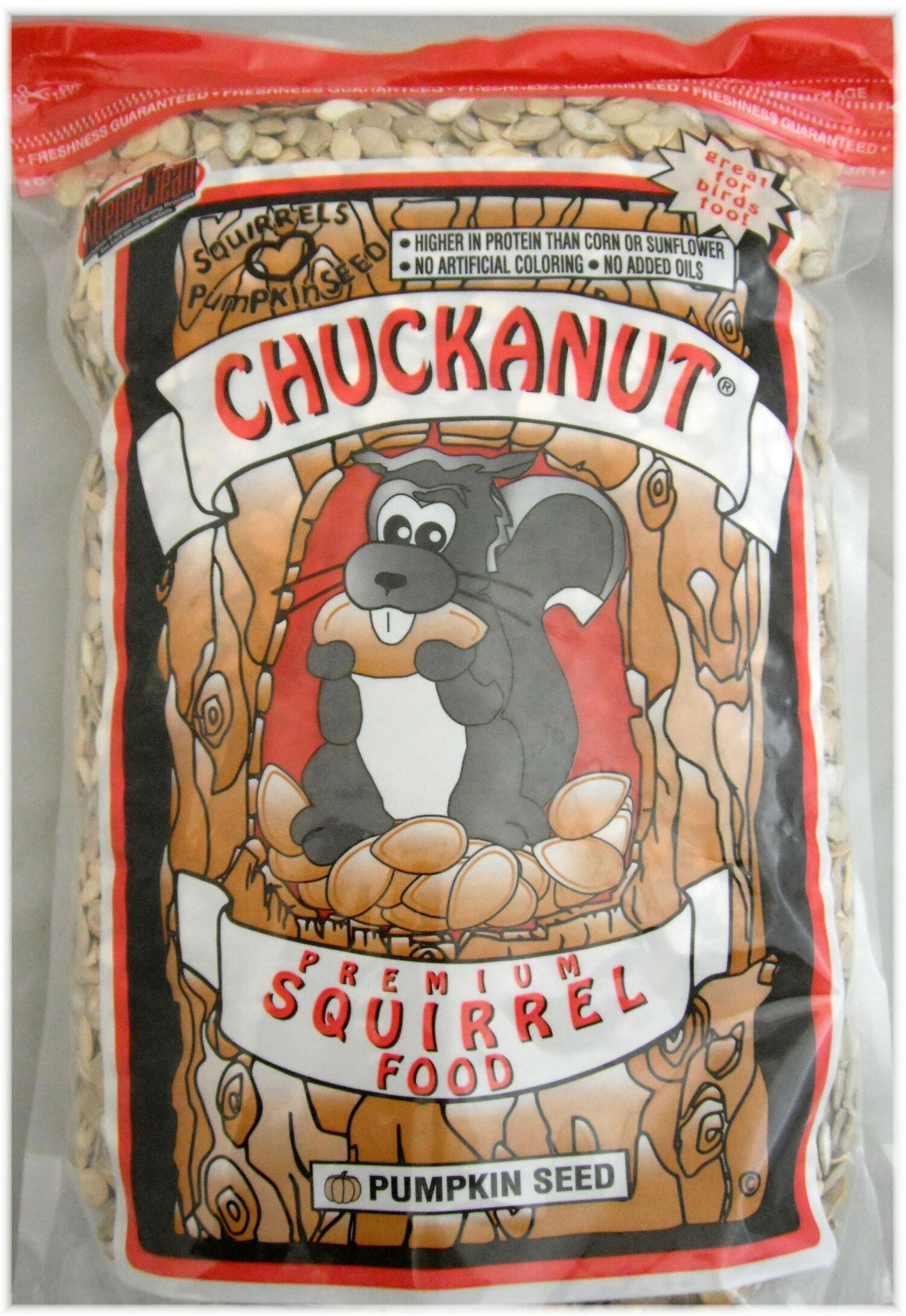 Chuckanut Premium Squirrel Food, 3-Lb