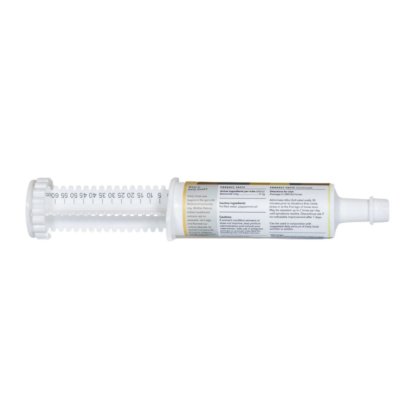 Daily Gold Paste Digestive Equine Stress Relief, 60-cc