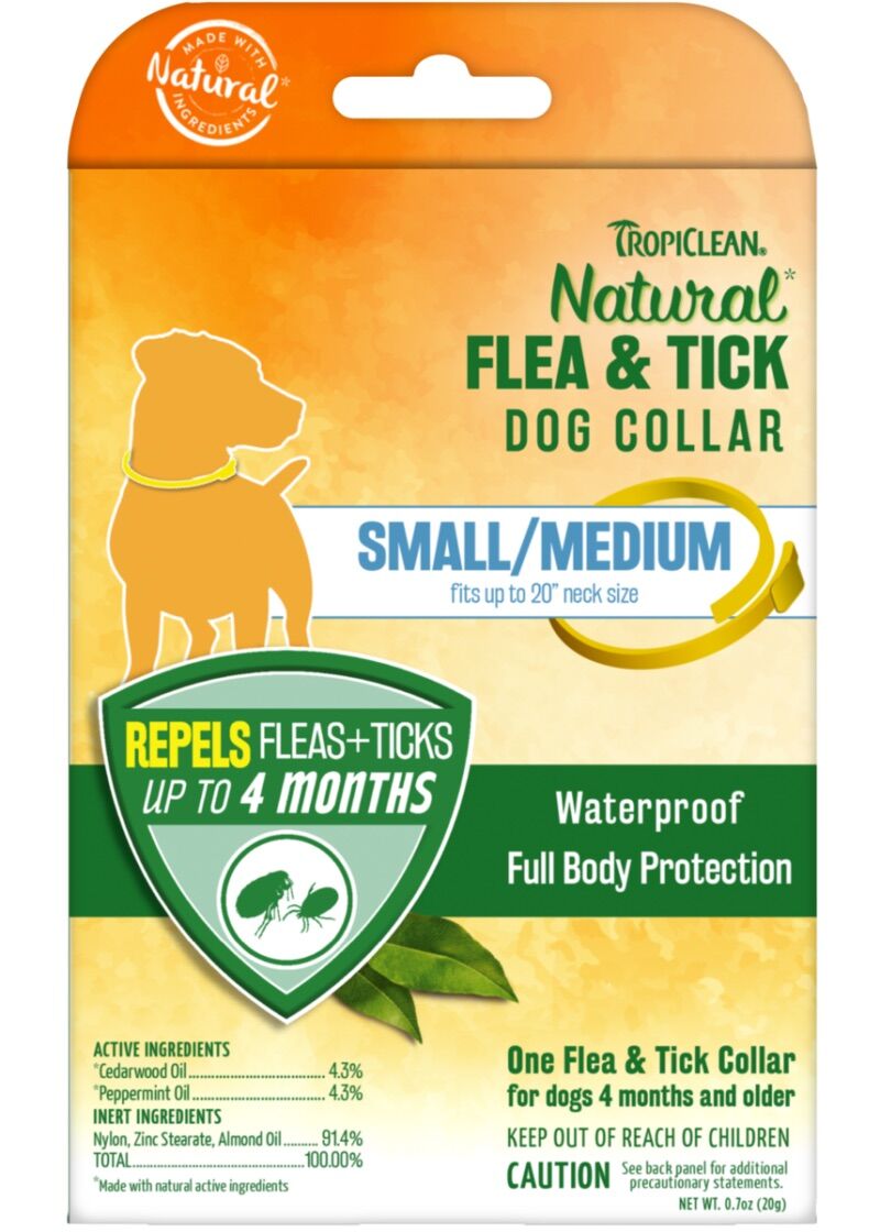 TropiClean Natural Flea and Tick Collar for Small Dogs