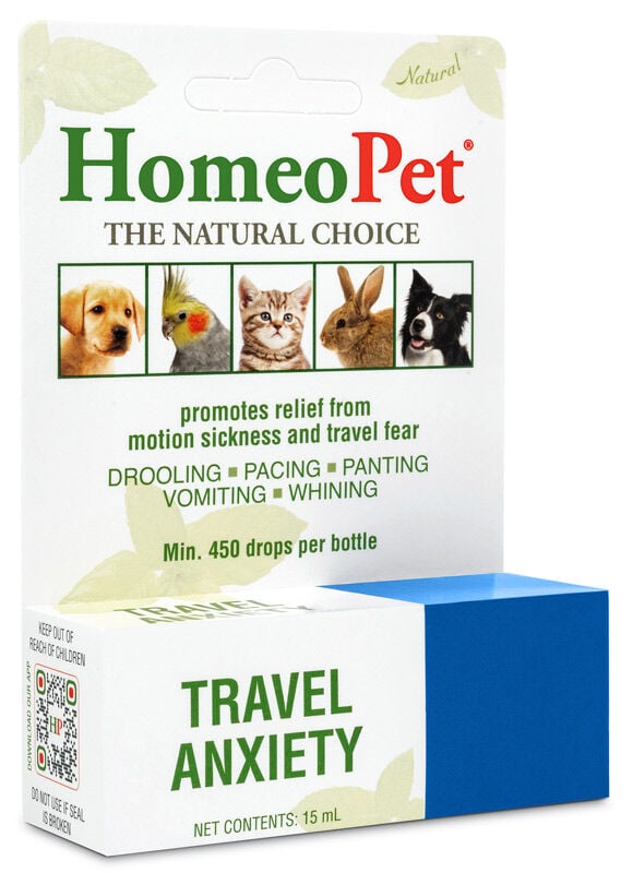 HomeoPet Travel Anxiety, 15-mL