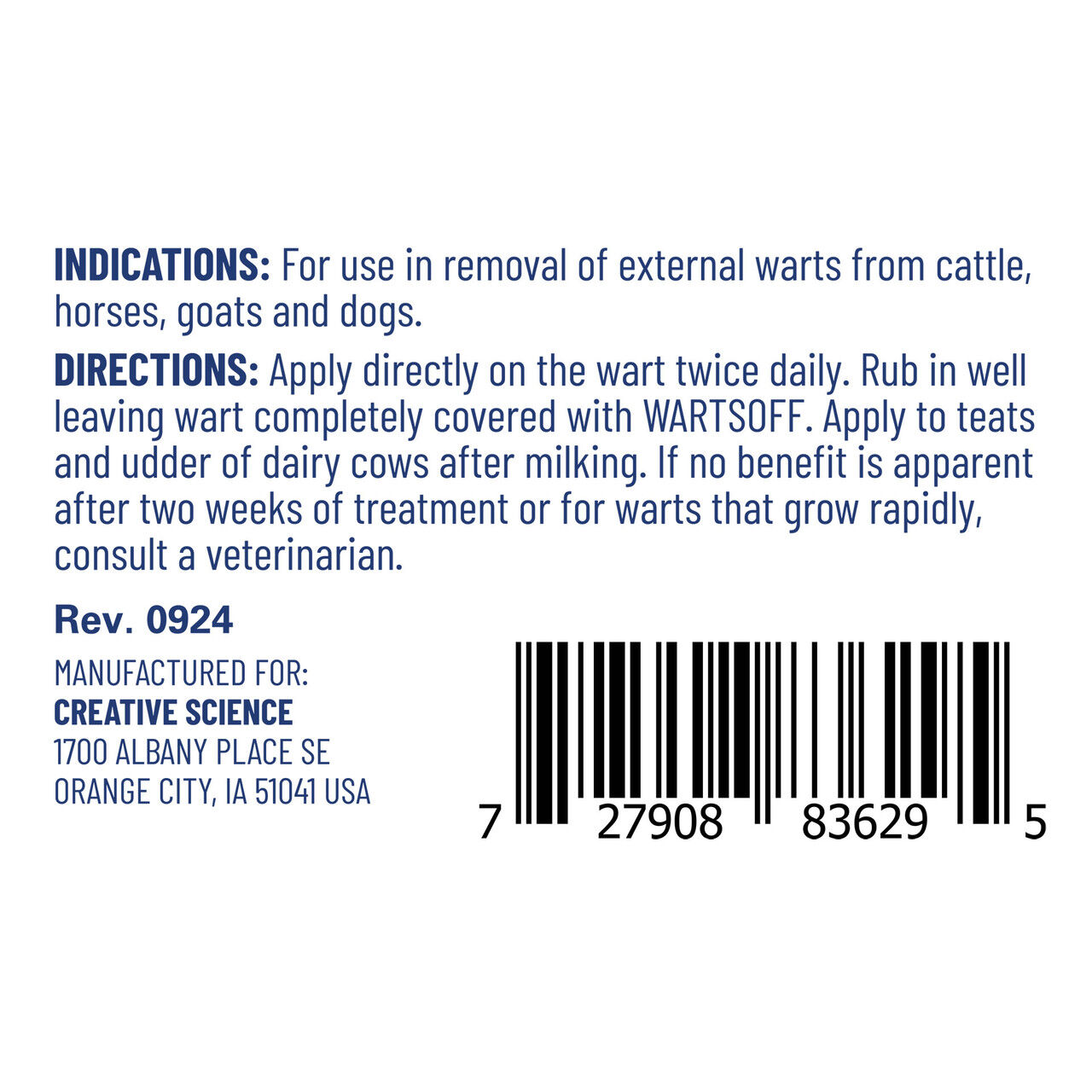 Creative Science Wartsoff, 4-Oz