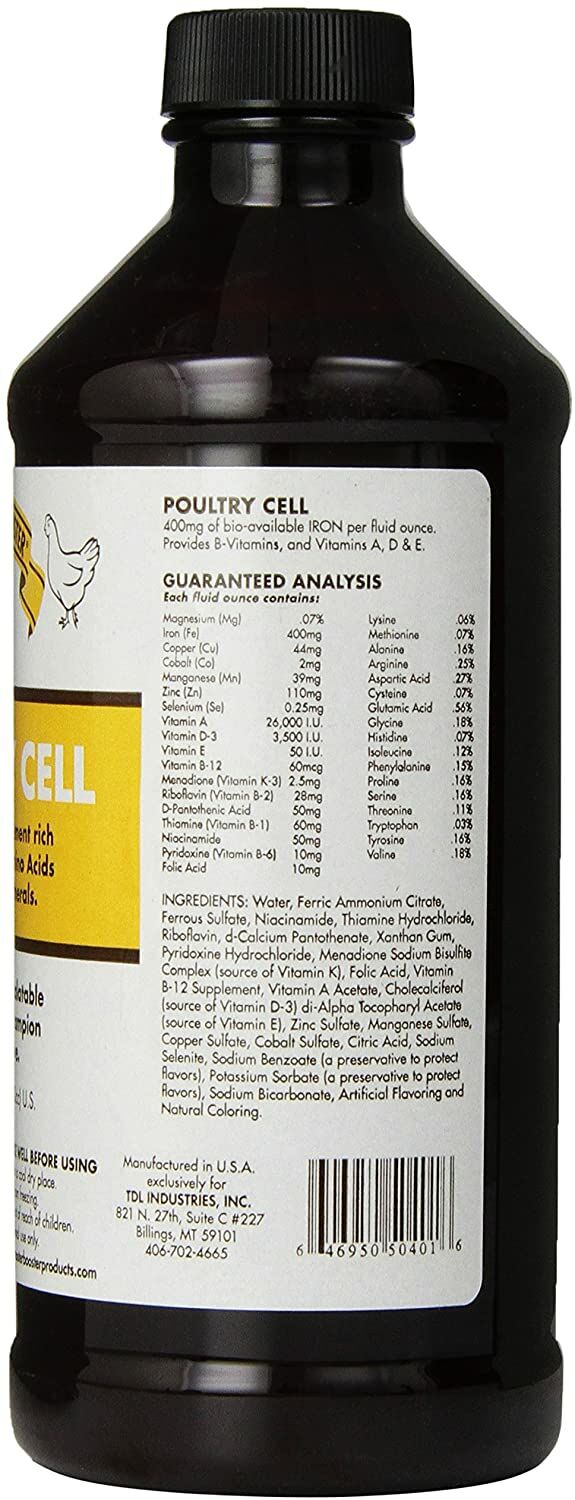 Poultry Cell Supplement, 16-Oz