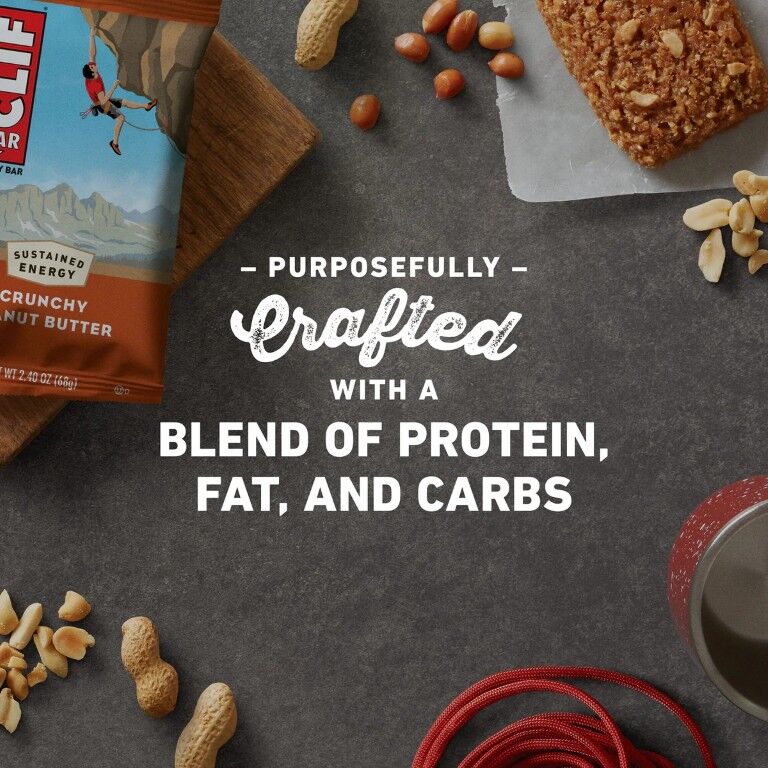 Clif Bar Crunchy Peanut Butter Energy Bar, 2.4-Oz