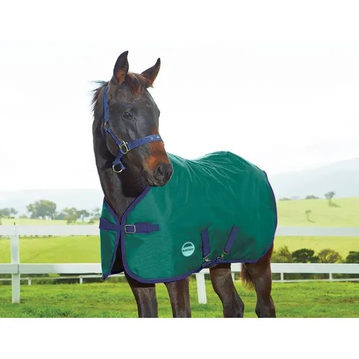 WeatherBeeta 1200D Foal Standard Neck Medium II Hunter/Navy, 45-In