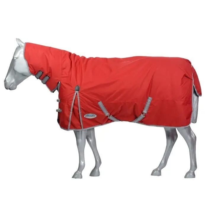 WeatherBeeta ComFiTec Classic Combo Neck Lite Red/Silver/Navy, 75-In