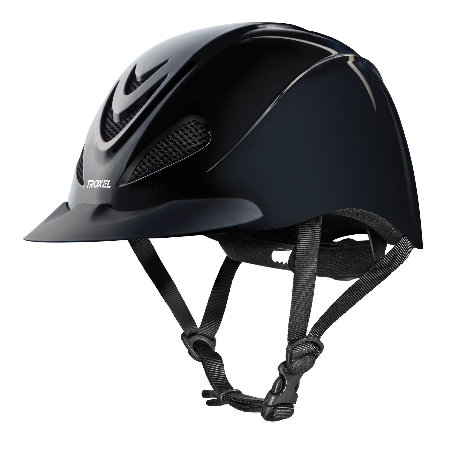 Troxel Liberty Riding Helmet in Black, Medium