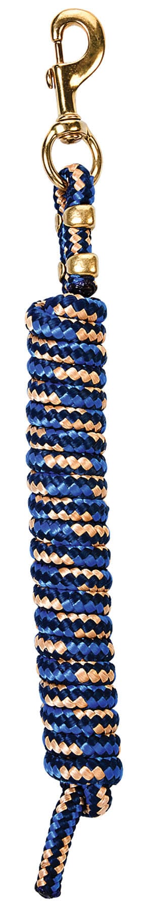 10' NVY/BLU/TAN LEAD BRASS SNAP