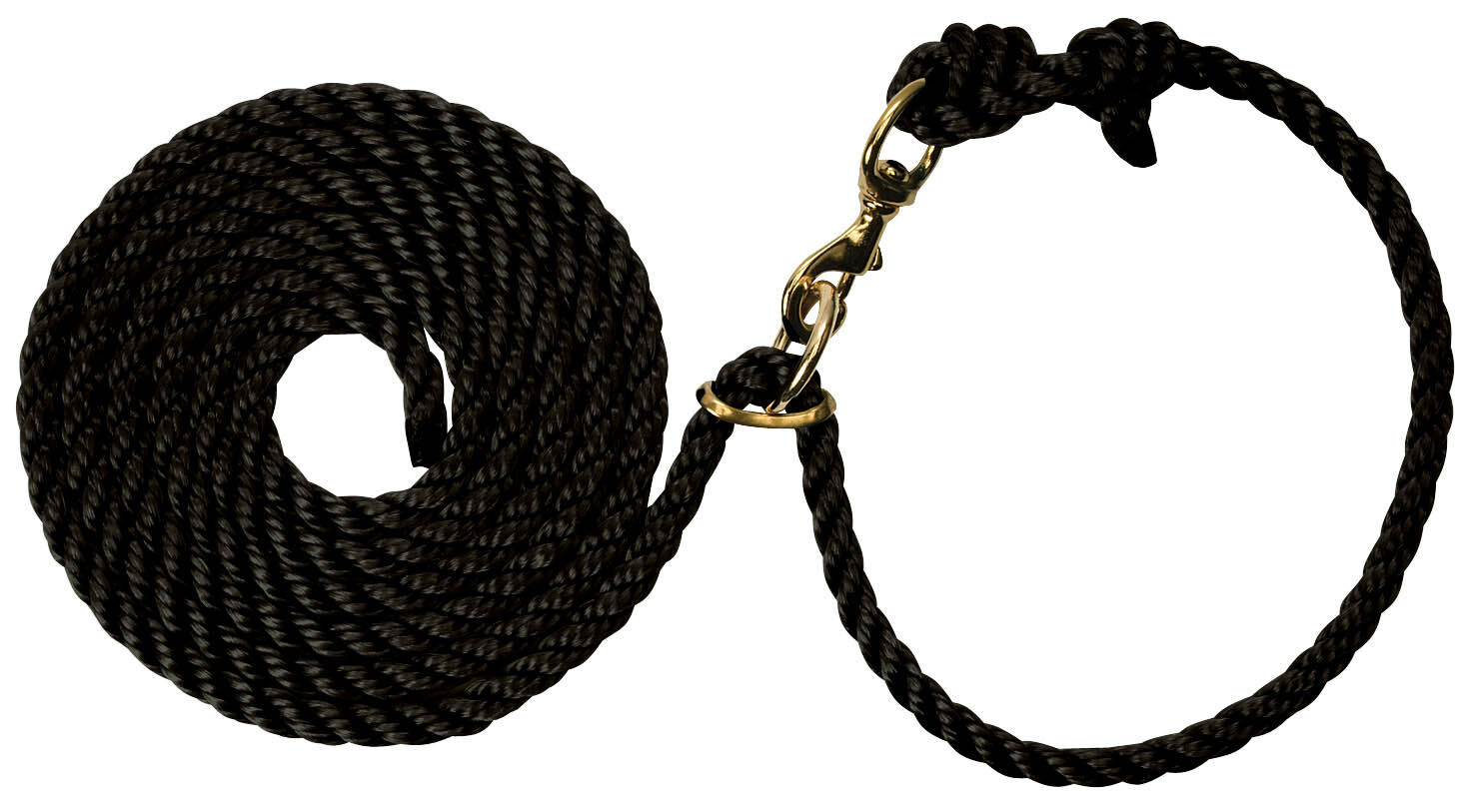 BLK POLY NECK ROPE