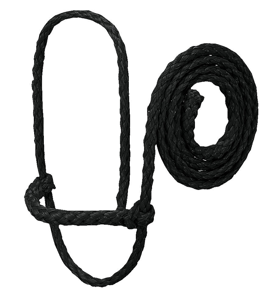 BLK POLY SHEEP HALTER