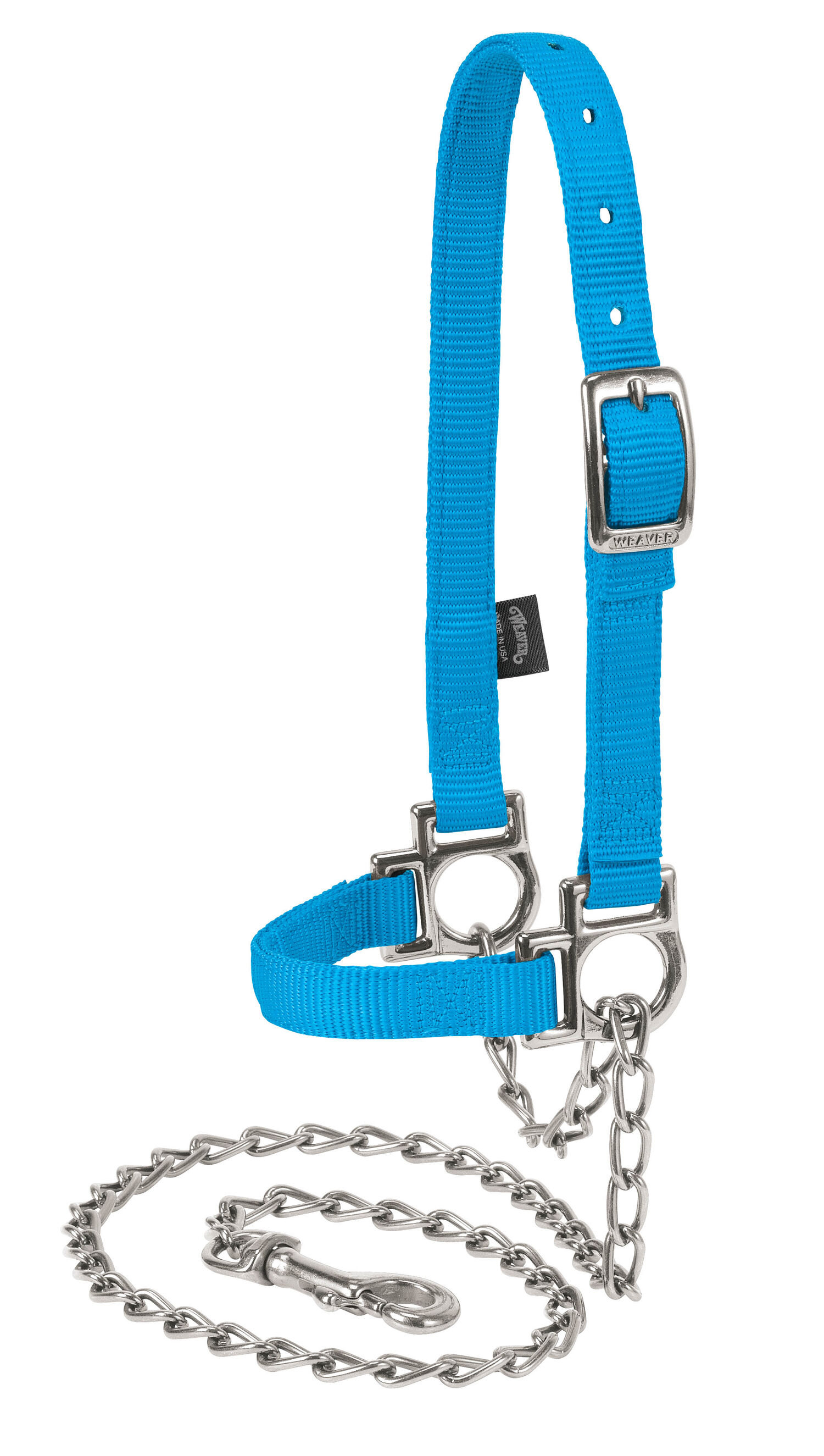 HURR BLUE ADJ SHEEP HALTER