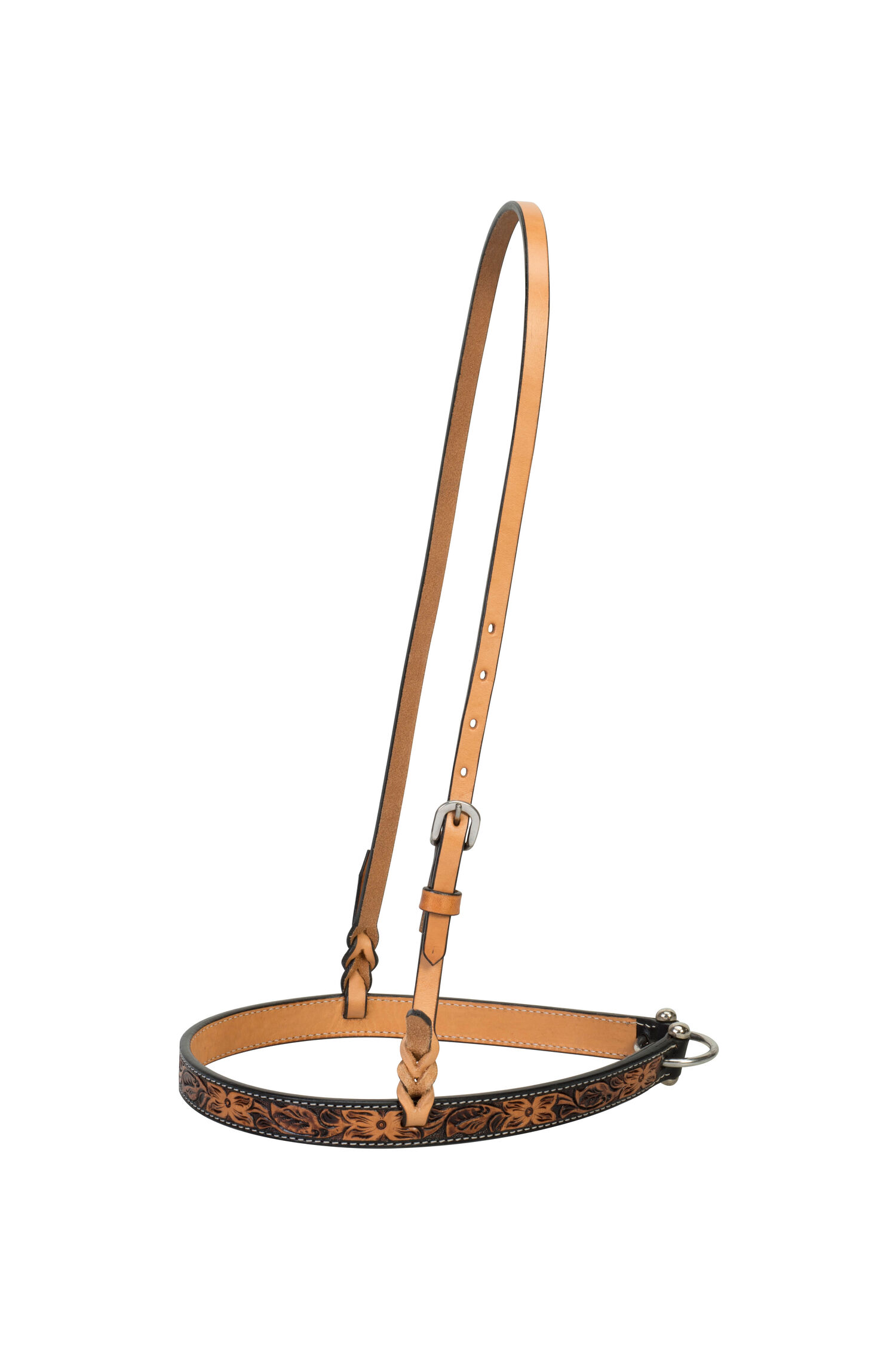 FLORAL TURQ CROSS NOSEBAND