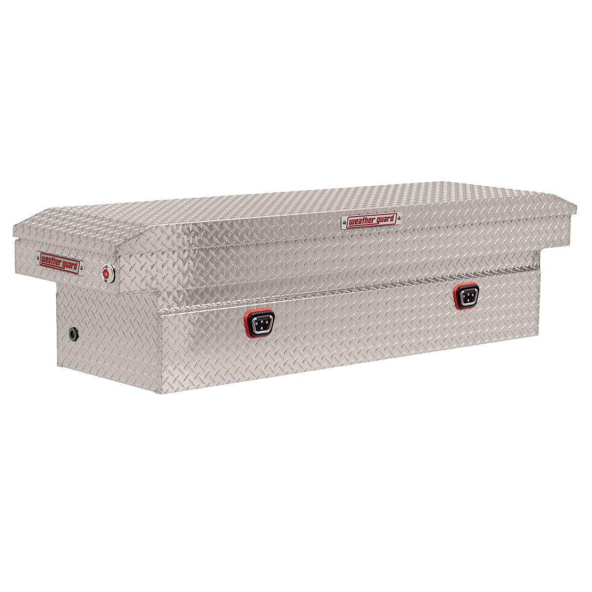 Weather Guard Saddle Box, Aluminum, Full Standard, 11-Cu. Ft