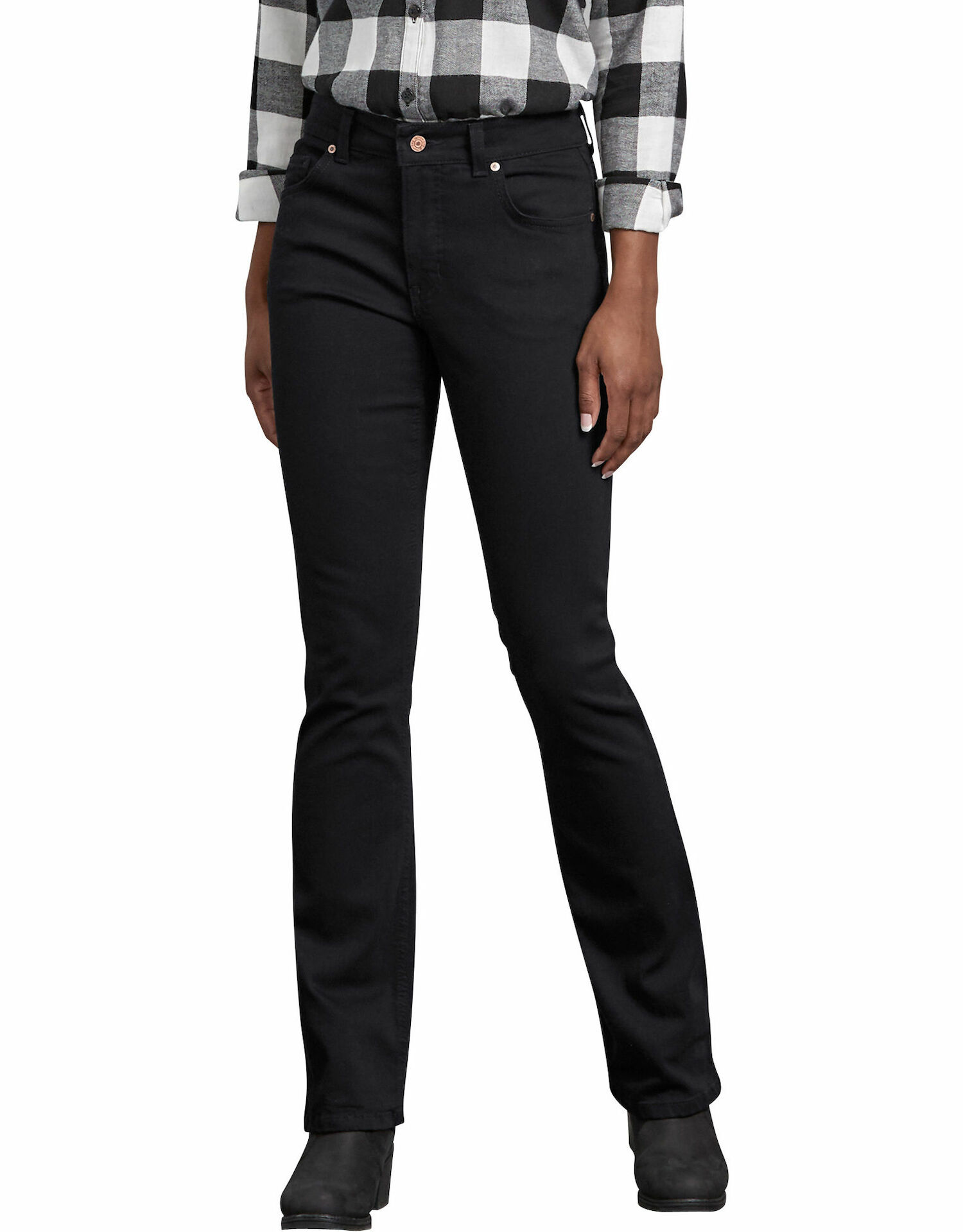 Women's Perfect Shape Bootcut Stretch Denim Jeans