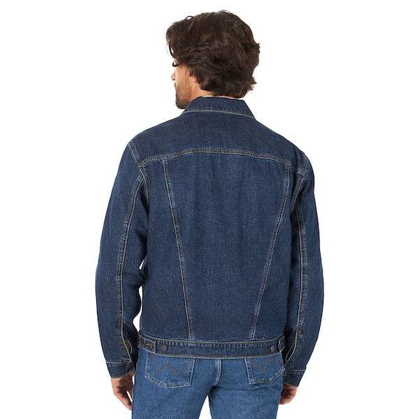 Wrangler Men's Blanket Lined Denim Jacket