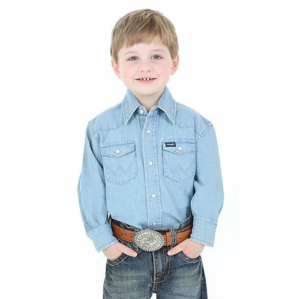 Boy's Cowboy Cut® Western Snap Shirt