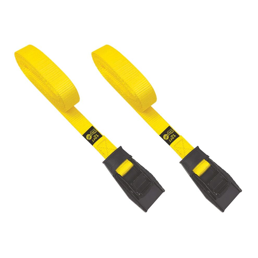 Wrap-It 1-In X 12-Ft Cam Straps, 2-Pk