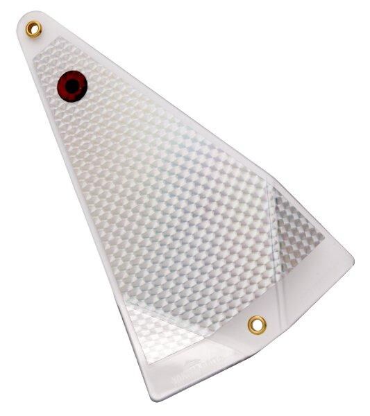 Yakima Bait Big Al’s Silver Fish Flash, 6-In Small