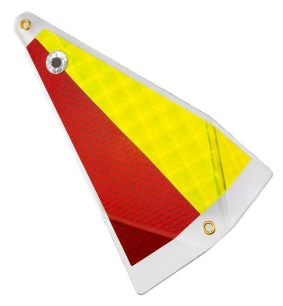 Yakima Bait Big Al’s Fish Flash Red/Chartreuse, 8-In
