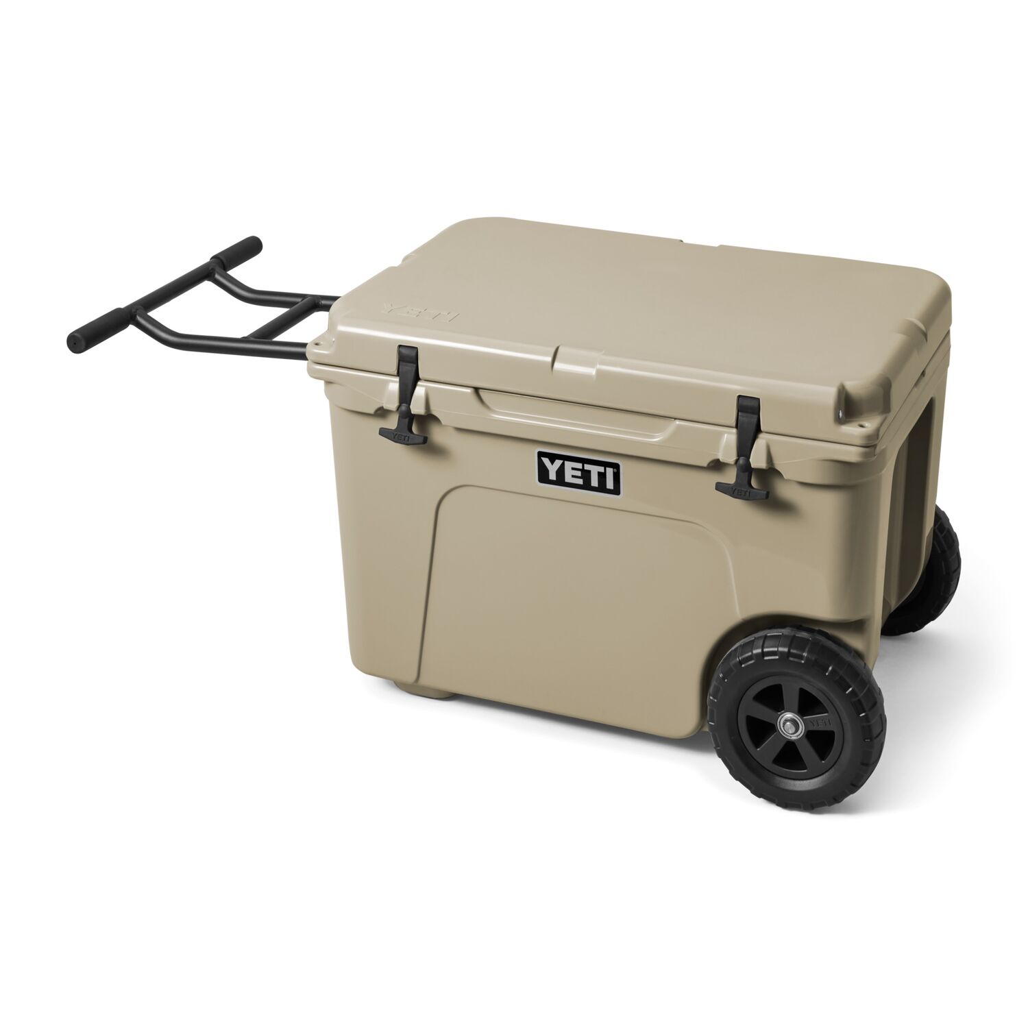 Yeti Tundra Haul Tan Wheeled Cooler